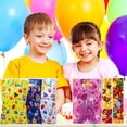 thumbnail image 5 of 10/20 piezas de bolsas de regalo impresas, bolsas de plástico para embalaje con temática de cumpleaños, dulces coloridos, suministros para fiestas de cumpleaños de niños, 5 of 5