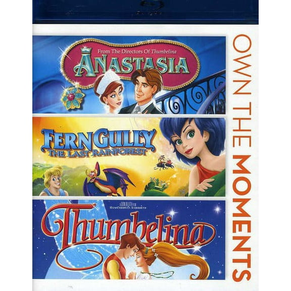 Anastasia/Ferngully/Thumbelina [BLU-RAY]