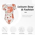 thumbnail image 6 of Naloa Squirrel And Women's Short-Sleeved Onesie, One-Piece Swimsuit for Parties, dates, clubs - Large, 6 of 9