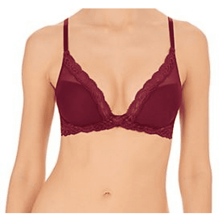 Natori Feathers Contour Plunge Bra 38D Crushed Velvet RETAIL: $72.00