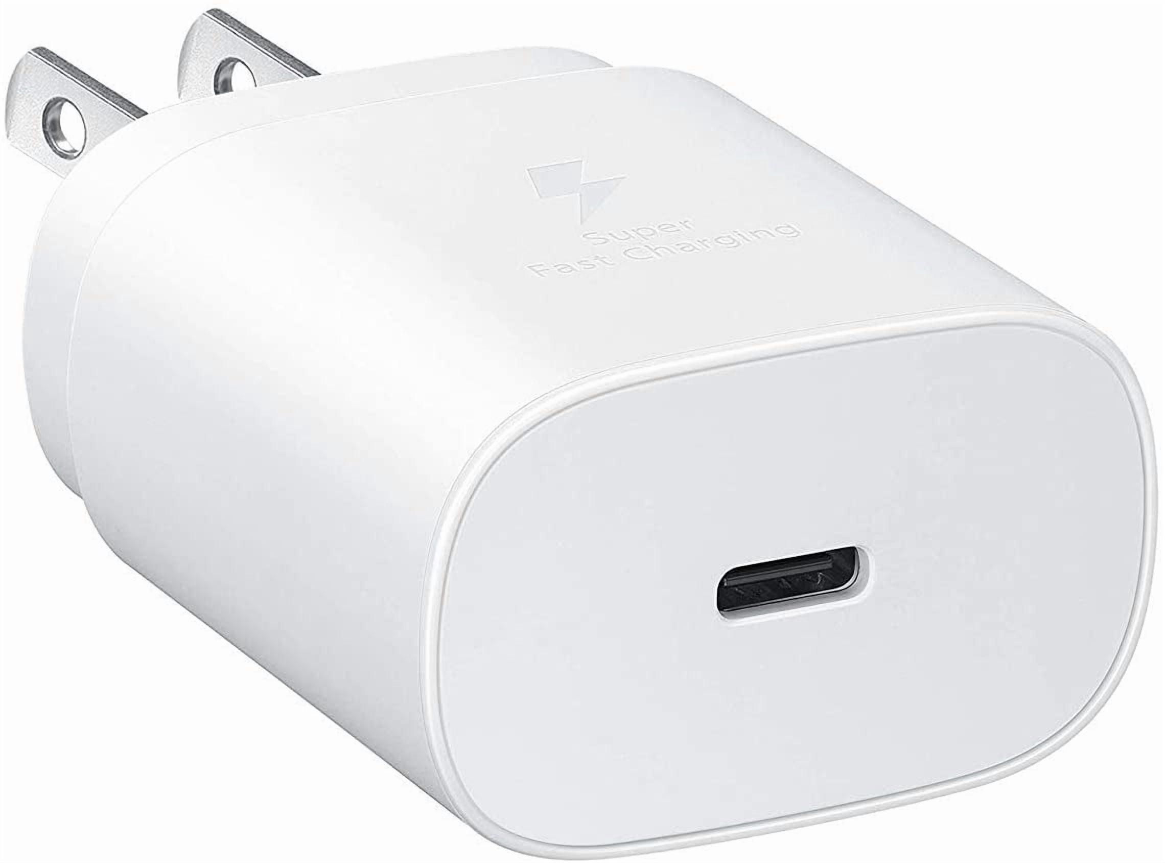 25W Fast Home Charger PD Type-C for Samsung Galaxy A06/A16 5G/A26 5G/A36 5G/A56 5G - 6ft USB-C Cable Quick Power Adapter Travel Wall