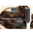 thumbnail image 4 of Cepillo para alisar el cabello para mujer Peinado del cabello Cepillo alisador iónico 2 en 1 Pe MABOTO Cepillo de endere, 4 of 7