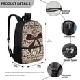 thumbnail image 5 of Yuyamidu Bow Camo Kids Backpack Ages 4-6 Elementary School Bookbag for Girls Backpacks Junior Students Schoolbag Kids Youth Shoulder Bag for School, 5 of 6