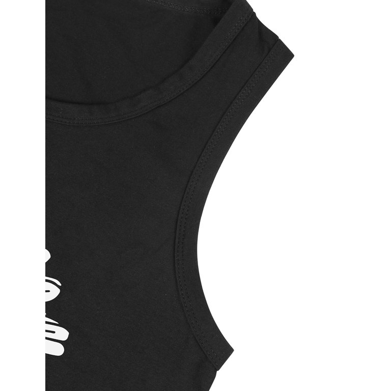 ZXSXSY Womens Tank Tops Let It Be Daisy Summer Graphic Basic