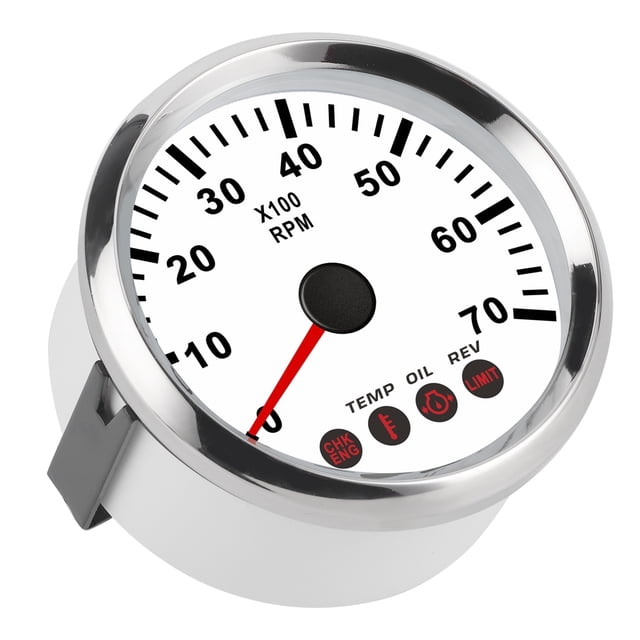 Medidor de revoluciones, tacómetro de 0 a 7000 RPM con tacómetro, tacómetro de funcionalidad versátil