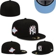 thumbnail image 3 of M.L.B New York Yankees Gorra De Béisbol Sombrero De Ala Plana Totalmente Cerrado Gorras De Bordado Deportivas Sombreros, 3 of 3