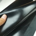 thumbnail image 2 of Pre-Cut 5/6 OZ Black Waxy Leather Tooling Leather Hide Leather Cow Skin for Craft / Hobby / Sewing, 2 of 7