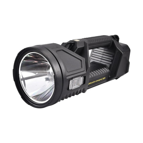 Linterna LED superbrillante, linterna de mano, reflector de altos lúmenes, linterna recargable para el hogar, caminar