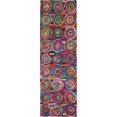 thumbnail image 4 of Safavieh Nantucket Pink Contemporary Rug - Runner 2'3" x 8', 4 of 4