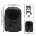 thumbnail image 1 of Waterproof BBQ Grill Cover with UV Protection for Outdoor Garden and Patio Use, 1 of 2