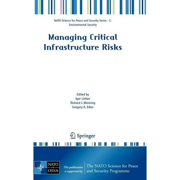 NATO Science for Peace and Security Seri Managing Critical Infrastructure Risks, (Hardcover)