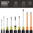 thumbnail image 2 of Juego de destornilladores Klein Tools 85850 con aislamiento de 9 piezas, 2 of 7
