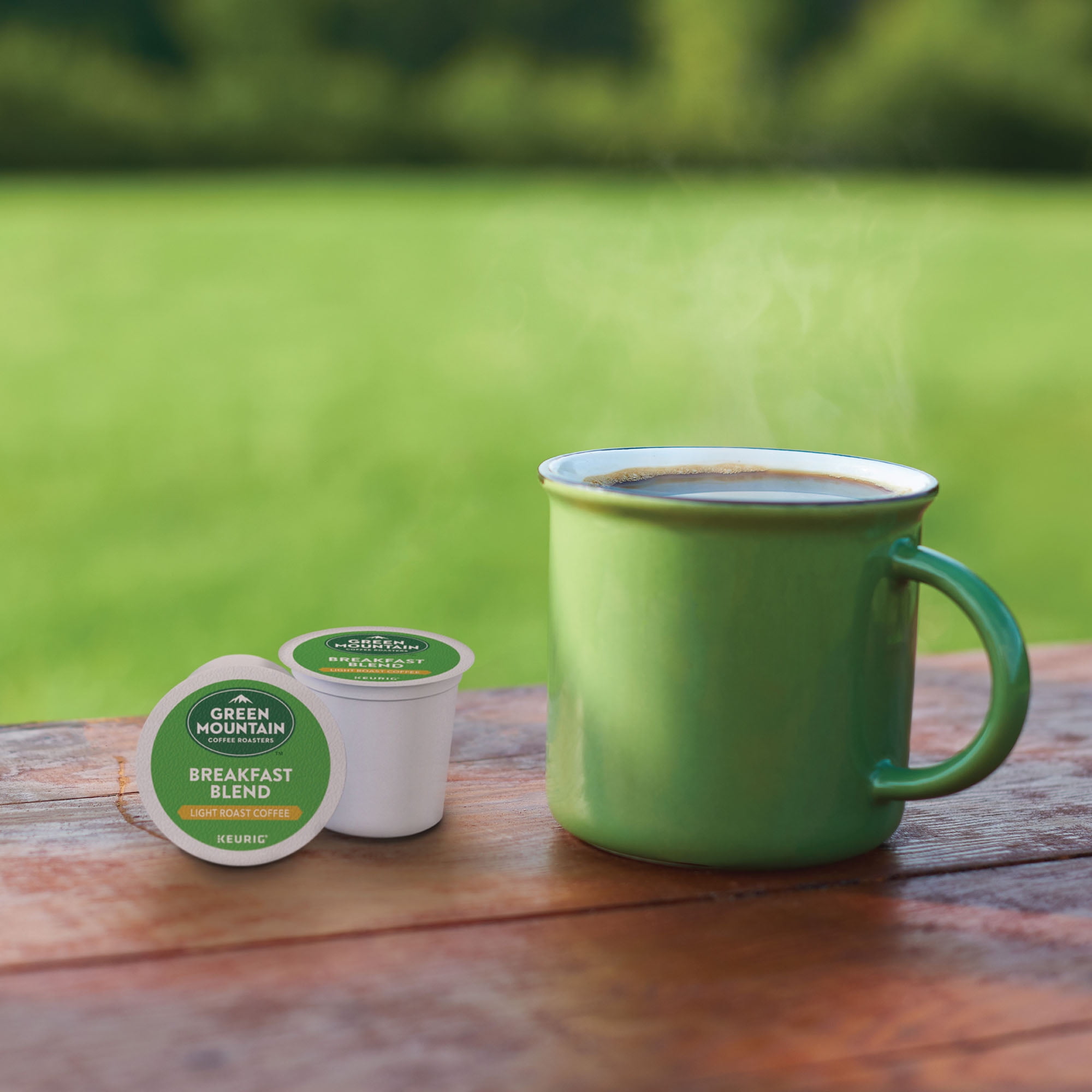 Green Mountain Coffee Roasters, Breakfast Blend Light Roast K-Cup Coffee Pods, 60 Count