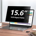 thumbnail image 2 of Laptop Privacy Screen 15.6", Eye Care Anti-Blue Light Glare Anti-Scratch Laptop Privacy Filter for All Brands of 15.6" 16:9 Aspect Ratio Laptops, 2 of 5
