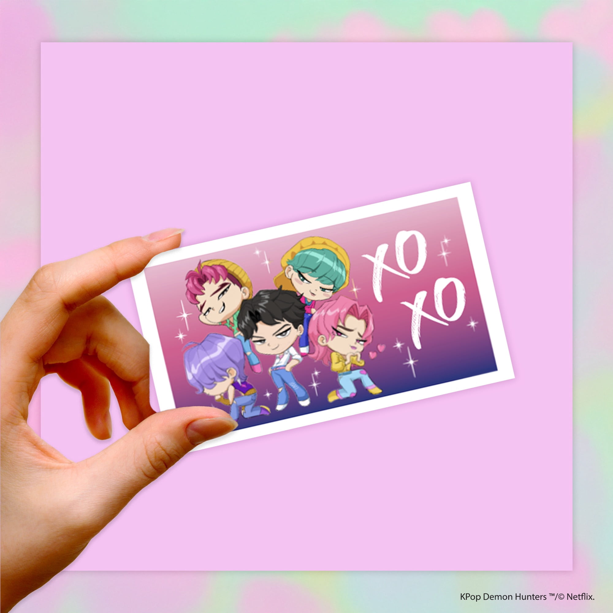 Netflix KPop Demon Hunters™ Valentine Exchange Cards — Saja Boys Edition
