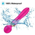 thumbnail image 6 of XBONP Handheld Massager Wand Dual Motors Vibrator Wand, Quiet & Waterproof, 18 Patterns for Tension Relief, Muscle, Back, Soreness Red, 6 of 7