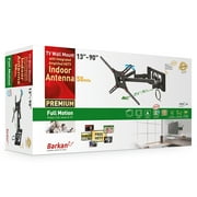 Barkan Long TV Wall Mount, 13-90 inch Dual Arm Full Motion Articulating 4 Movement Flat/Curved Screen Bracket