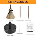 thumbnail image 4 of Floating Broom, Dancing Witch Broomstick with Motion Sensor Spooky Sounds, Moving Floating Broom Halloween Prop, Animated Witch's Broomstick for House Party Decorations, 4 of 9