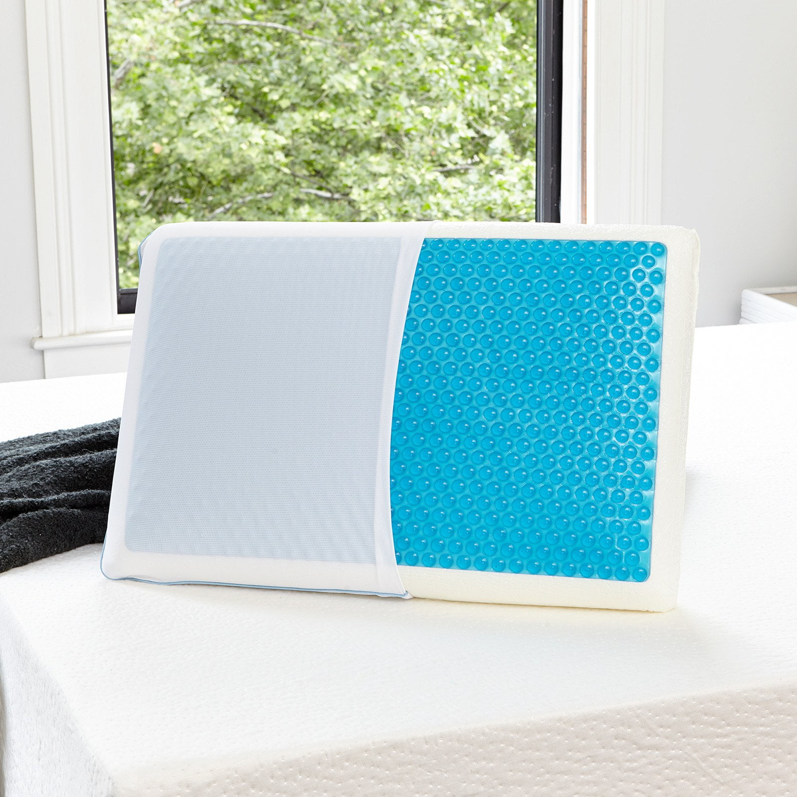 Classic Brands Cool Gel Reversible Gel and Memory Foam Pillow