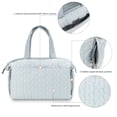 thumbnail image 5 of Sunyuer Diaper Bag Tote, Quilted Mommy Bag Function Large Capacity Maternity Bag with Shoulder Strap Wet Pocket, 5 of 7