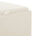 thumbnail image 5 of Mainstays Large Cube Storage Ottoman, Cream, 5 of 7