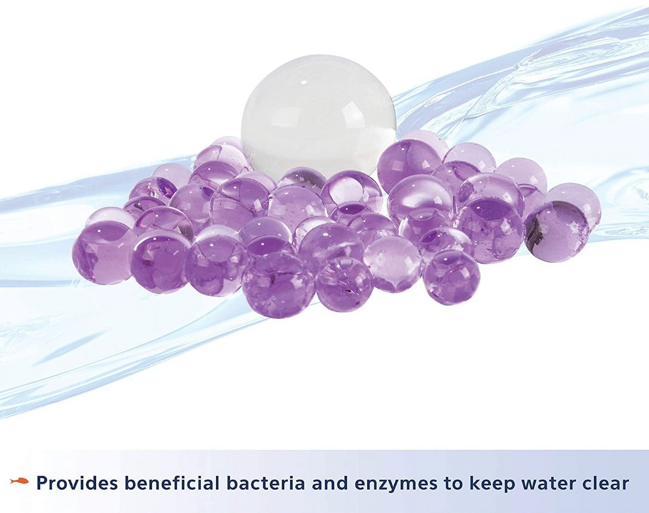 Aqueon Pure Betta Beads Purple [Aquarium Gravel and Sand, Aquarium Water Conditioners, Aquarium Supplies] 6 count