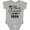 AC-Heather Grey, variant on Inktastic My Best Friend is My Papa with Hearts Boys or Girls Baby Bodysuit