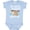 AE-Light Blue, variant on My Great Grandpa Loves Me with Sloth and Hearts Boys or Girls Baby Bodysuit
