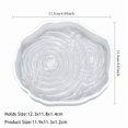 thumbnail image 1 of 1 pieza, molde de silicona for plato de ondas de agua DIY for vinilo UV, bandeja redonda, suministros hechos a mano, decoración del hogar y manualidades, perfecto for crear platos únicos, 1 of 2