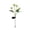 D004- White, variant on Outdoor Pathway Lights Solar Powered, Solar Flower Lights Outdoor, Waterproof Garden Yard Decorative Stakes