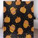 thumbnail image 1 of Manta para sofá de 50 x 60 pulgadas, única, étnica, de calabaza, suave y acogedora, de franela polar, manta personalizada, ligera, cálida y difusa, para cama, sofá, silla, 1 of 7