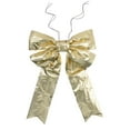 thumbnail image 1 of 24" x 30" Gold Metallic UV Bow 7" Size, 1 of 1