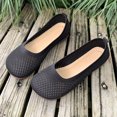 thumbnail image 4 of LSLJS & Slip-Ons Mocassins pour Femmes Chaussures Plates Respirantes Bouche Peu Profonde Work Whoes, 4 of 9