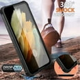 thumbnail image 4 of For Samsung Galaxy S21 Ultra 5G Waterproof Case Shockproof Heavy Duty Cover Built-in Screen Protector, 4 of 7