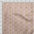 thumbnail image 4 of oneOone Georgette Viscose Brown Fabric Floral Dress Material Fabric Print Fabric By The Yard 42 Inch Wide, 4 of 4