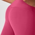 thumbnail image 5 of HTQWLP Women's High Waisted Leggings, Tummy Control Compression Fitness Yoga Pants, Soft Stretchy No Front Seam Leggings - Hot Pink M, 5 of 6