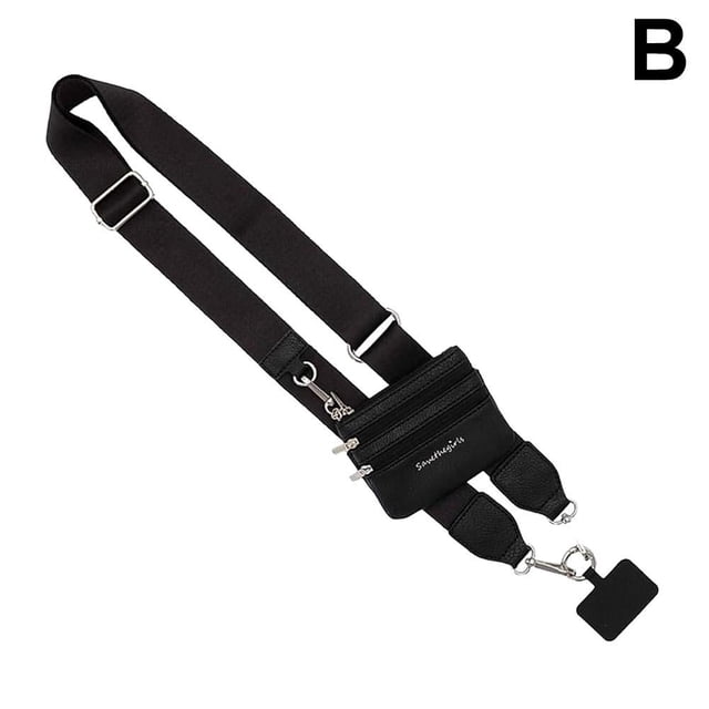 Phone Strap With Zippered Pouchmobile Phone Storage Bag With Zippered Pouchmobile Phone Lanyard