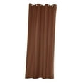 thumbnail image 4 of Ready Made Outdoor Indoor Drape Privacy Waterproof Curtain Grommet Top for Porch Pergola Coffee_54x108inch, 4 of 10