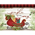 thumbnail image 3 of Mollie B. 18x15 Black Modern Framed Museum Art Print Titled - Jingle All the Way, 3 of 5