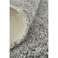 thumbnail image 6 of Feizy Naples Transitional Solid, Gray/Ivory, 5' x 8' Area Rug Stain Fade Resistant Handmade Casual Stripes Floor Rug for Living room Bedroom, 6 of 8