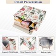 thumbnail image 3 of FORMRS Womens Corduroy Tote Bag Crossbody Shoulder Handbag with Pocket, White Christmas Cups, 3 of 7
