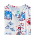 thumbnail image 2 of Toy Story Baby Boys Cozy and Comfortable Americana Footed Sleep and Play, Sizes NB-6/9M, 2 of 3