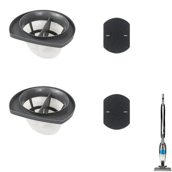 2030 Filter Compatible with Bissell 2033M 2033 2030J 2030 20331 20334 20333 20336 20339 2030L 20303 20306 20307 Featherweight Stick Lightweight Bagless Vacuum (2 Hepa Filter and 2 Foam Filters)