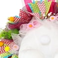 thumbnail image 3 of Primavera de Pascua Colgador de puerta Corona Conejo Cinta Fiesta en casa Decoraciones de pared D Yuyangstore Corona de puerta de Pascua, 3 of 8