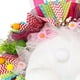 thumbnail image 3 of Decoraciones de Pascua, cinta de guirnalda pensión de puerta de guirnalda de primavera, se puede usar en interiores y exteriores, D Sunnimix Guirnalda de puerta de Pascua, 3 of 8