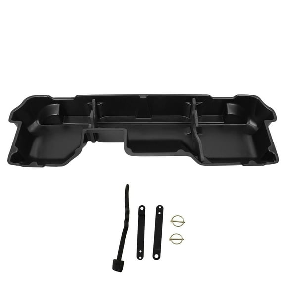 Kojem Under Seat Storage Box for 2019-2025 Dodge Ram 1500 Crew Cab New Body Style Heavy Duty Underseat Container System