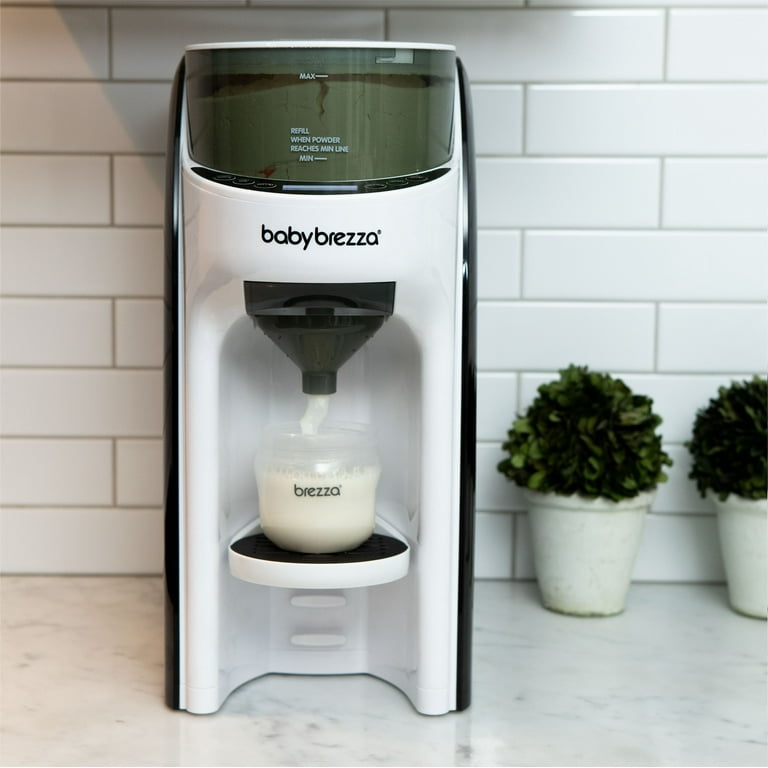  Baby Brezza New and Improved Formula Pro Advanced Formula  Dispenser Machine - Automatically Mix a Warm Formula Bottle Instantly -  Easily Make Bottle with Automatic Powder Blending, White : Baby