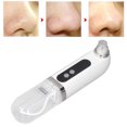 thumbnail image 1 of Face Vacuum Pore Cleaner, 3 Modes Rechargeable White Heads Removal Vacuum Heating 6 Suction Heads Visual  For Facial Care, 1 of 8