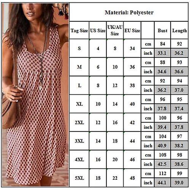 Vestidos de verano Mujer Midi Vestido Estampado floral Sin mangas Playa Vestidos casuales Reino Unido ZefeiWu 8390605282683