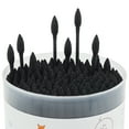 thumbnail image 6 of HOMEFOX 400 Count Black Cotton Swabs with Precision Pointed Tips, Pure Organic Cruelty-Free, 6 of 7